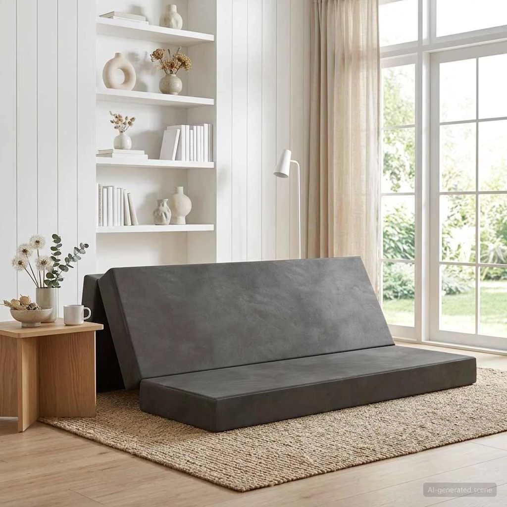 vidaXL Samlebar Sofa Seng 180 x 67 x 45 cm - Mørkegrå