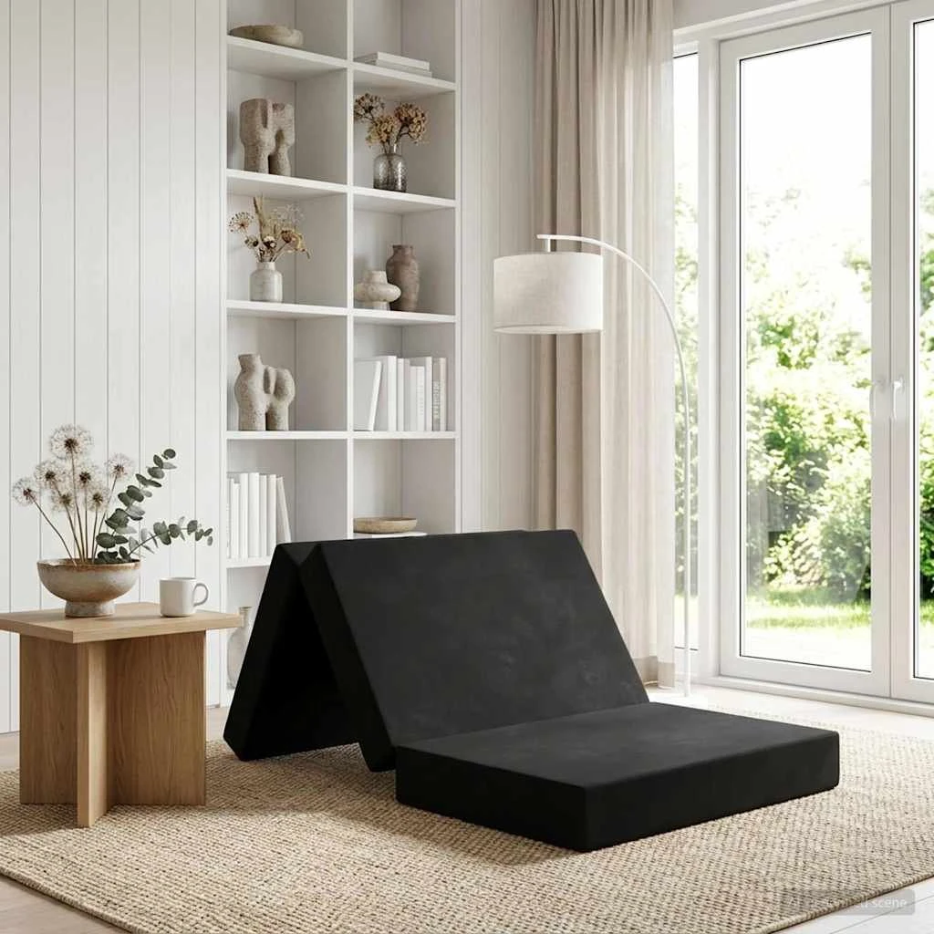vidaXL Samlebar Sofa Seng 100 x 67 x 45 cm - Sort