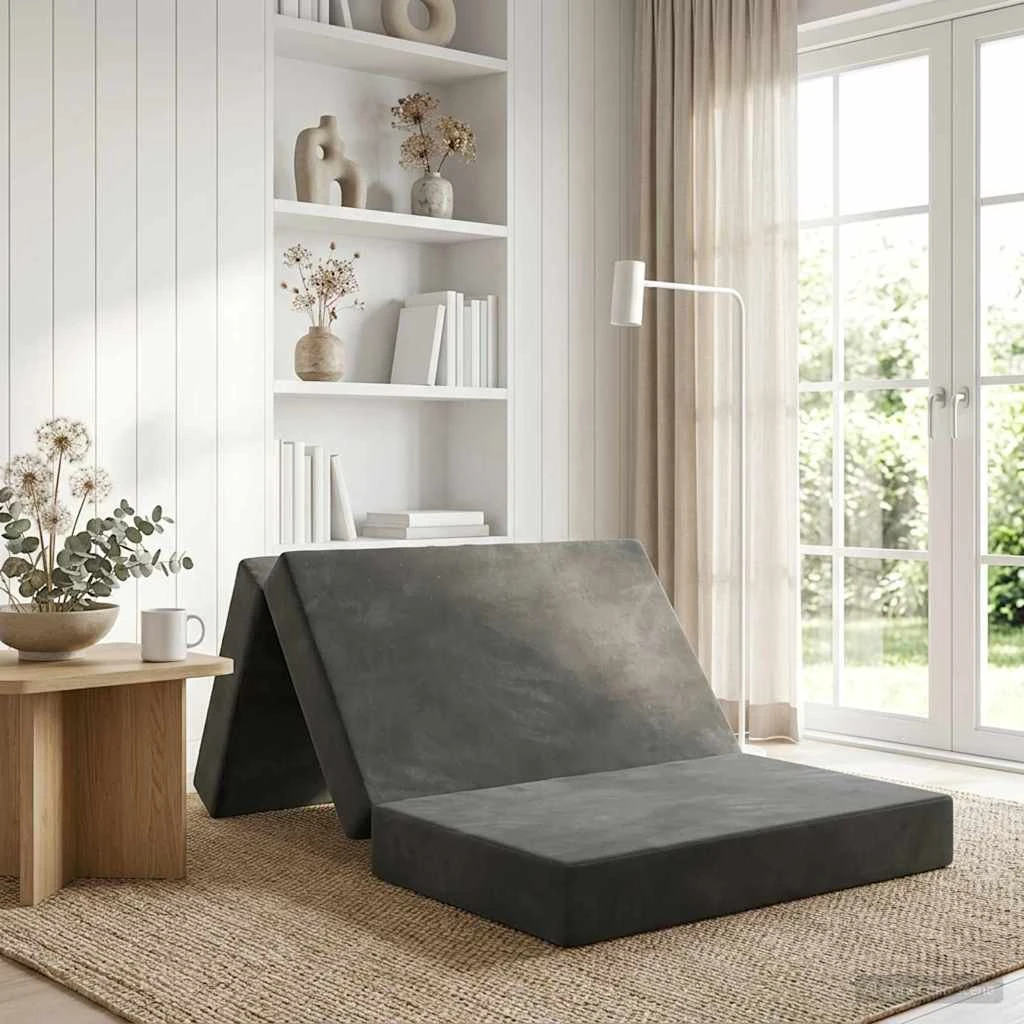 vidaXL Samlebar Sofa Seng 80 x 67 x 45 cm - Mørkegrå