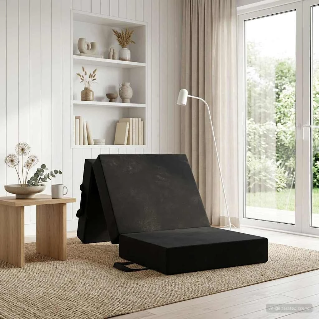 vidaXL Samlebar Sofa Seng 75 x 67 x 45 cm - Sort