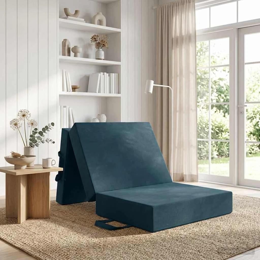 vidaXL Samlebar Sofa Seng 90 x 63 x 45 cm - Blå