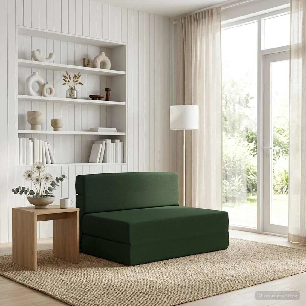 vidaXL Samlebar Sofa Seng Mørkegrøn 70 x 72 x 60 cm