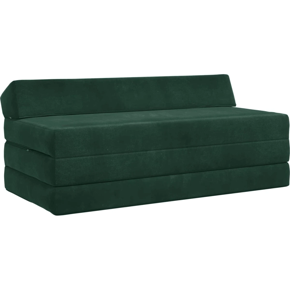 vidaXL Samlebar Sofa Seng - Mørkegrøn - 120 x 60 x 49 cm