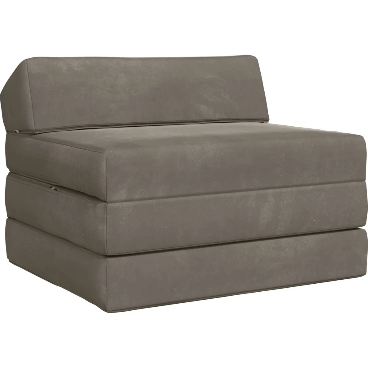 vidaXL Samlebar Sofa Seng i Fløjl, Lysegrå, 70 x 60 x 49 cm
