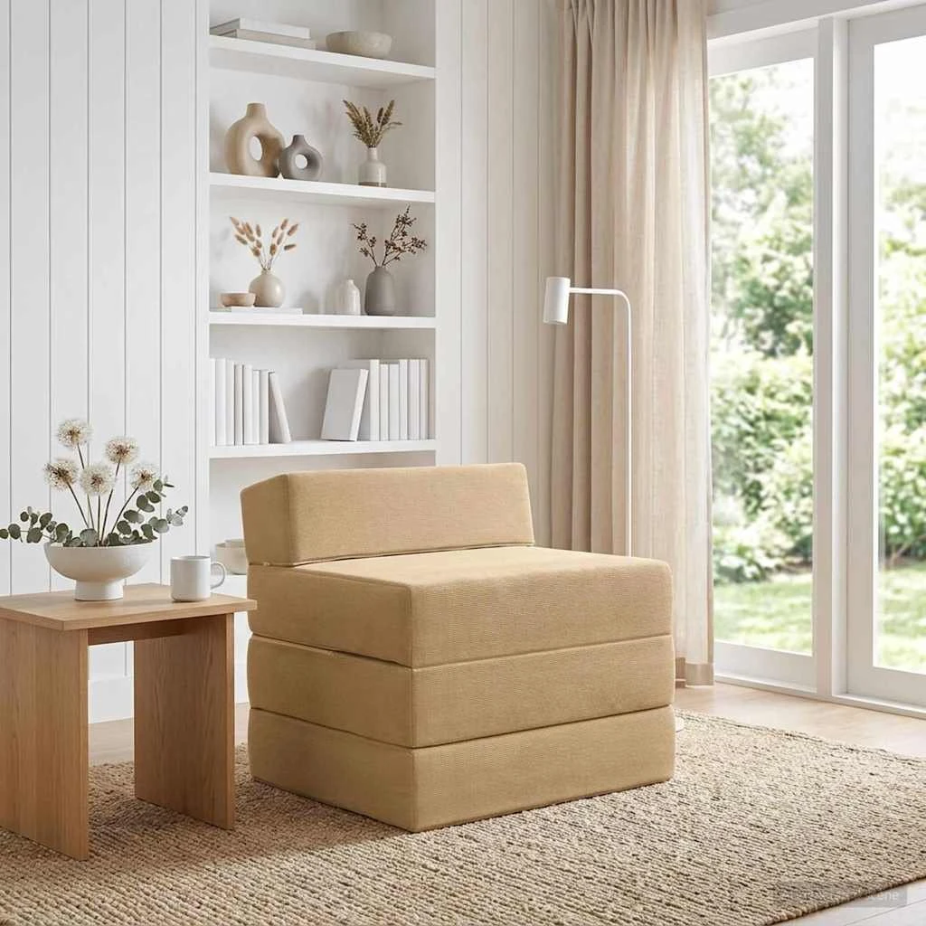 vidaXL Samlebar Sofa Seng 2-personers Grøn Grå 70 x 60 x 63 cm