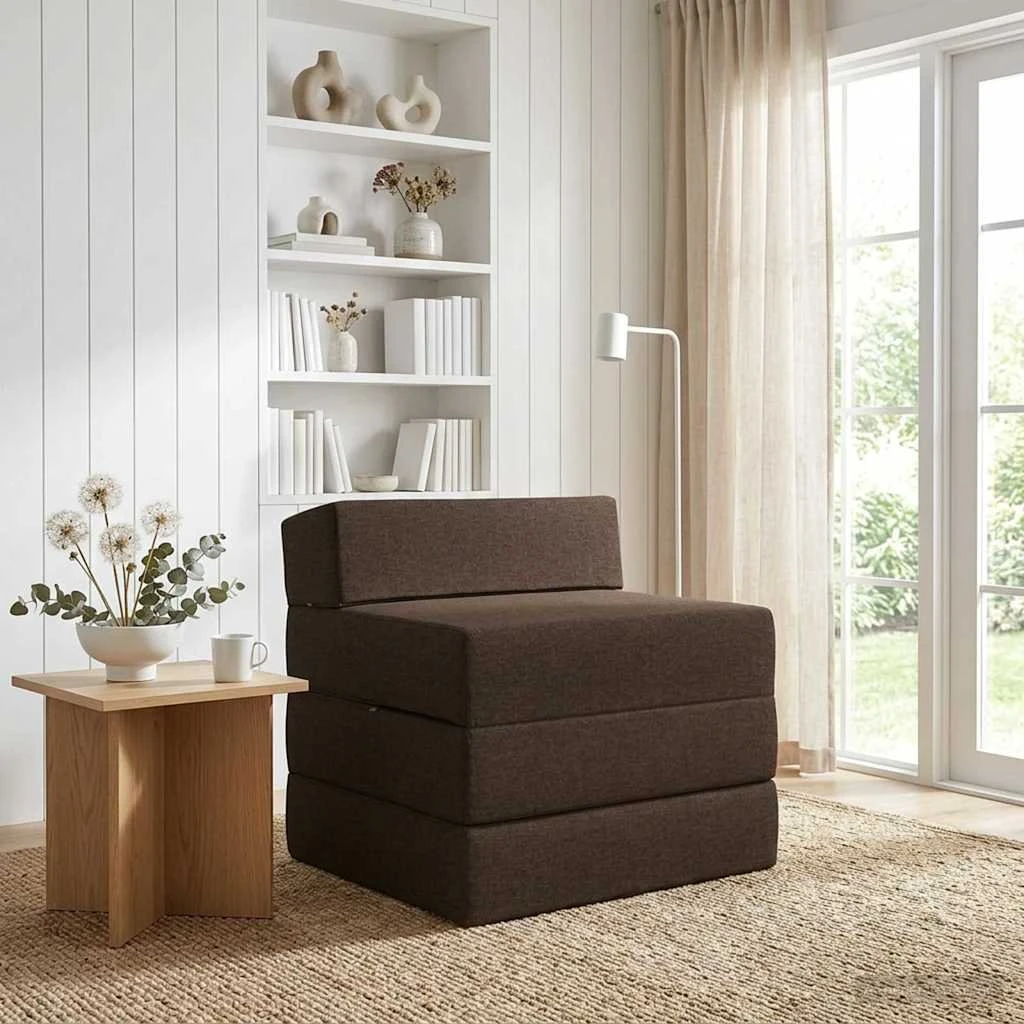vidaXL Samlebar Sofa Seng Gråbrun 70 x 60 x 63 cm