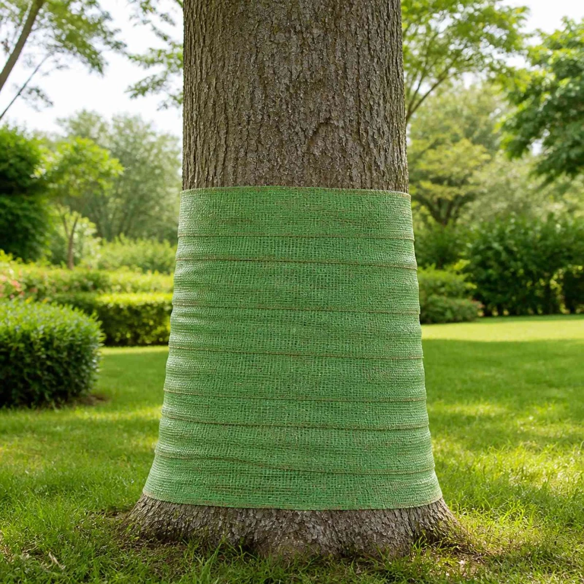 vidaXL Jute Rulle Grøn 25 x 10000 cm