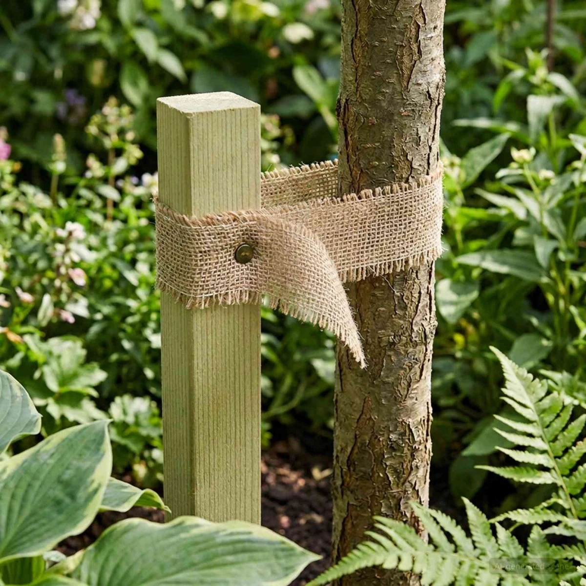 vidaXL Jute Rulle 5 x 2500 cm Naturfarvet