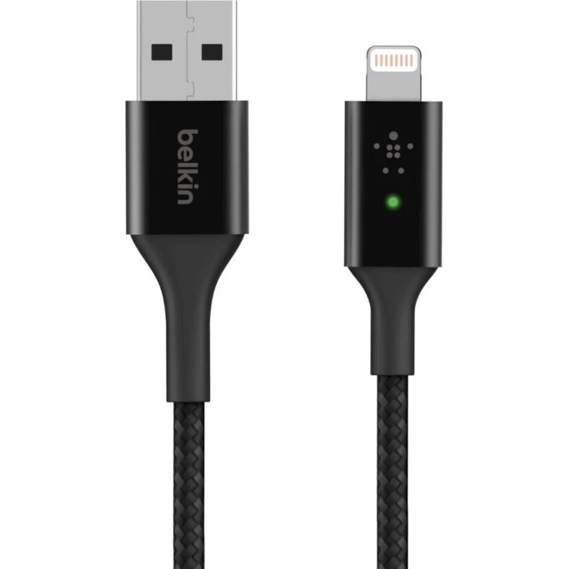 Belkin Boost Charge LED USB-A til Lightning 1,2 m