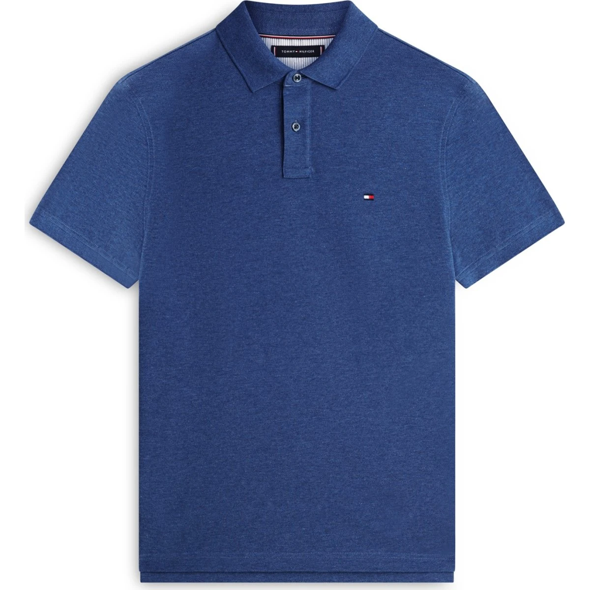 Tommy Hilfiger '1985' Polo i blå melange