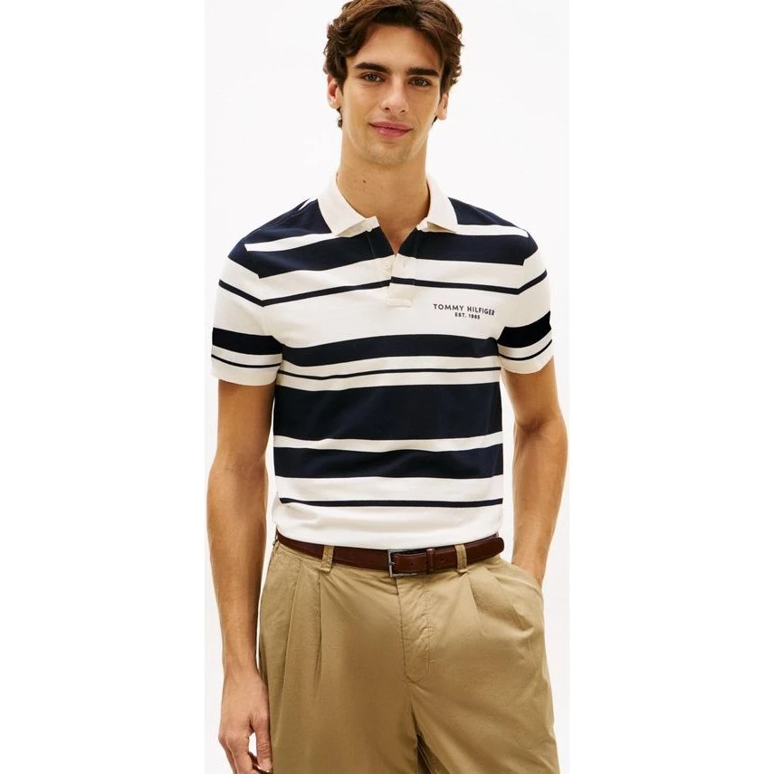 Pique Multi Stripe Regular Polo
