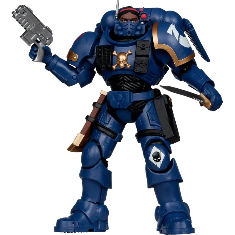 McFarlane Warhammer 40K Lieutenant i Phobos Rustning (Ultramarines)