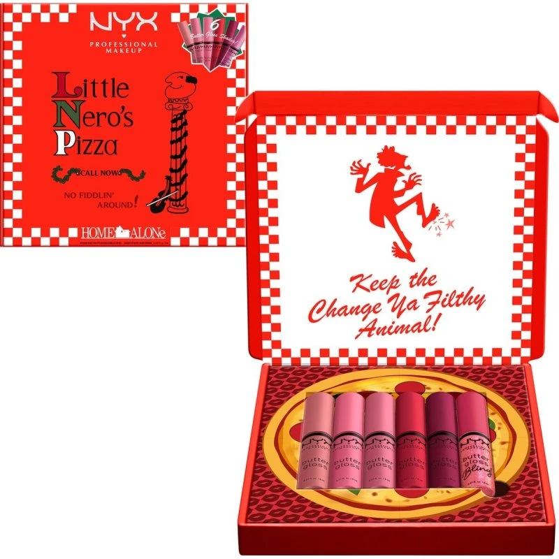 NYX Butter Gloss Pizza Box - Gaveæske med Lipgloss