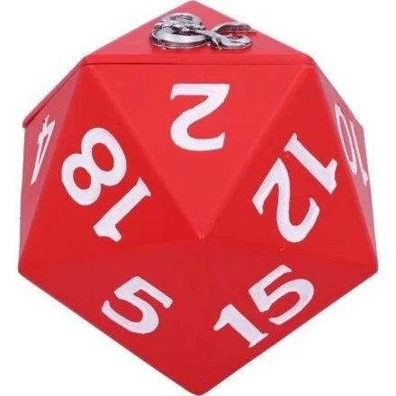 D20 Terning-æske til Dungeons & Dragons – 13,5 cm