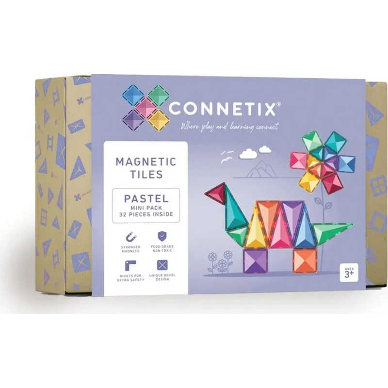Connetix Mini Pack - 32 dele Pastel
