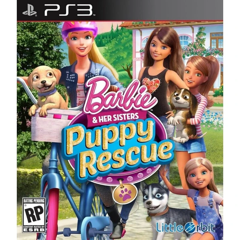 Barbie & Her Sisters: Puppy Rescue - PS3 (familieeventyr)