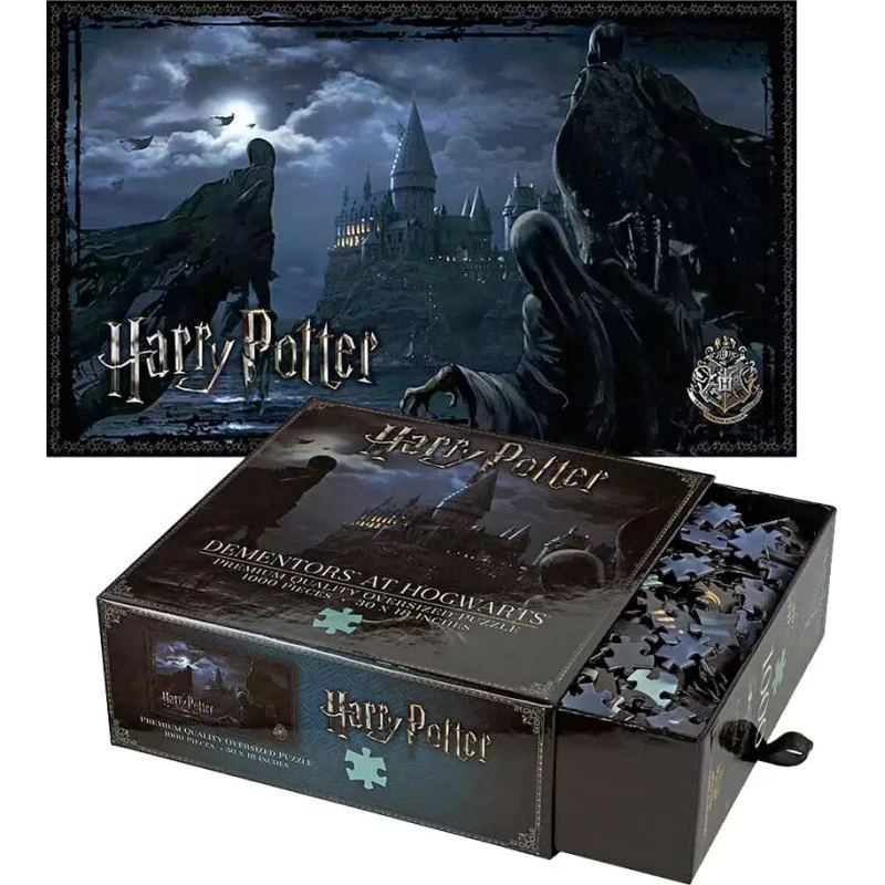 Harry Potter Puslespil - Dementors at Hogwarts (1000)