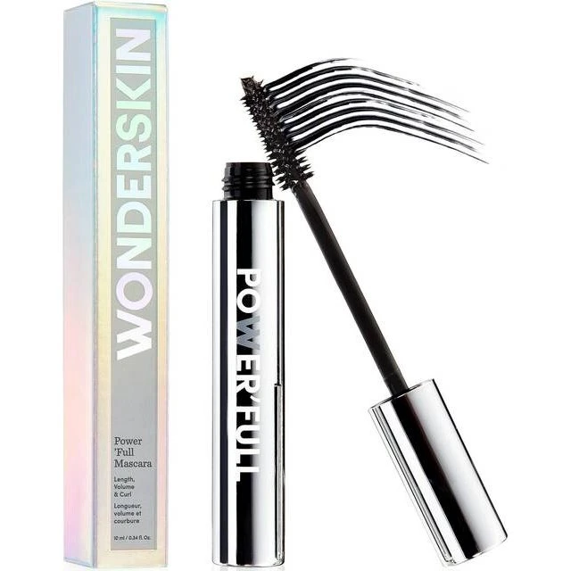 Wonderskin POWER'FULL Mascara Black – Vegan & Langtidsholdbar