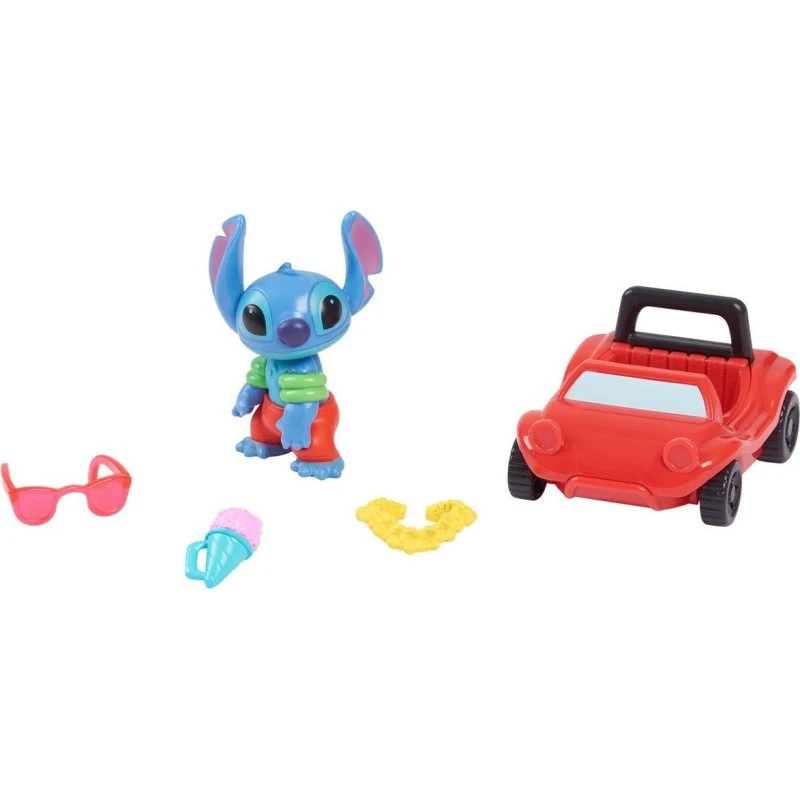 Disney Stitch Legesæt 5 dele – Bil, figur og accessories