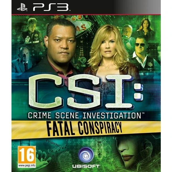 CSI: Fatal Conspiracy - PS3 (Crime Scene Investigation)