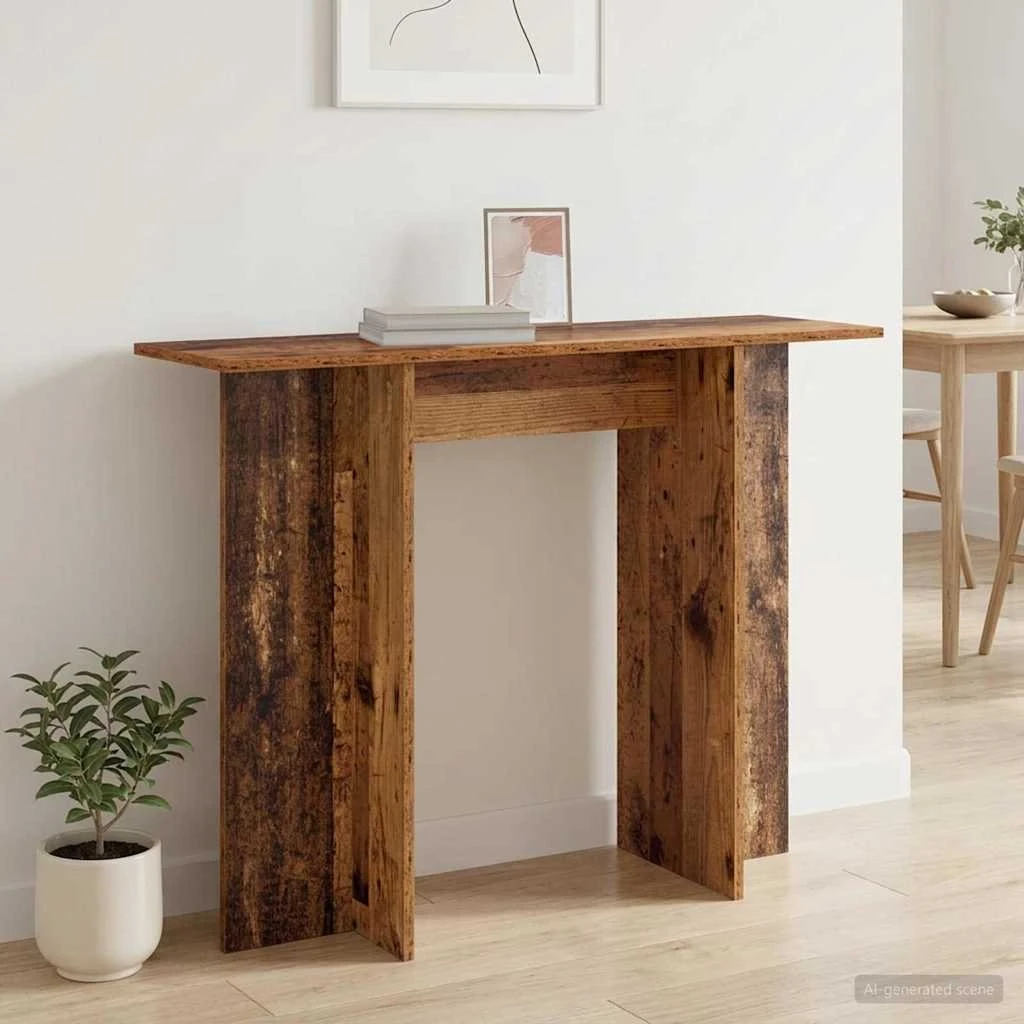 vidaXL Konsolbord i Gammelt Træ - 100 x 30 x 75 cm