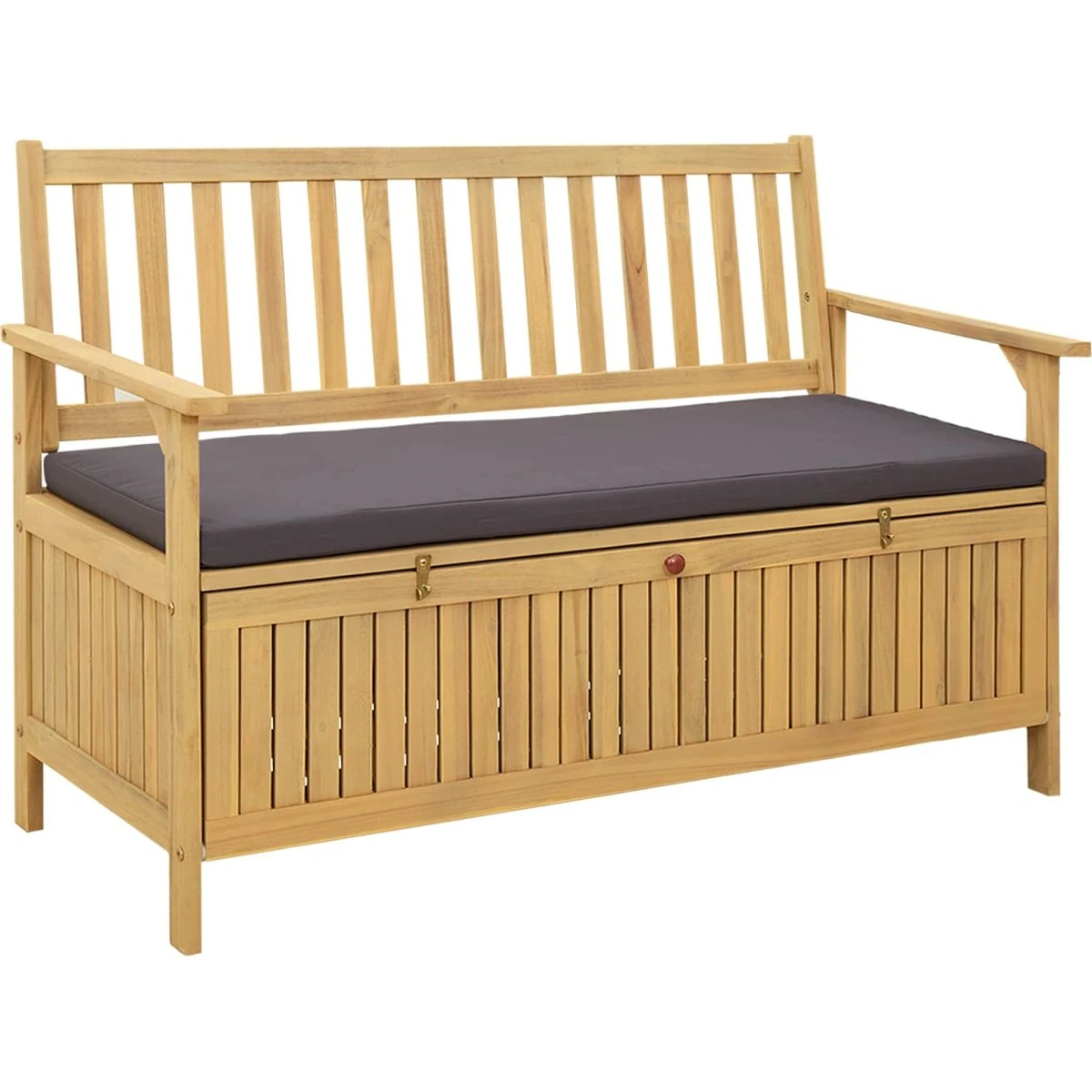 vidaXL Opbevaringsbænk 2-personer 120 x 63 x 84 cm