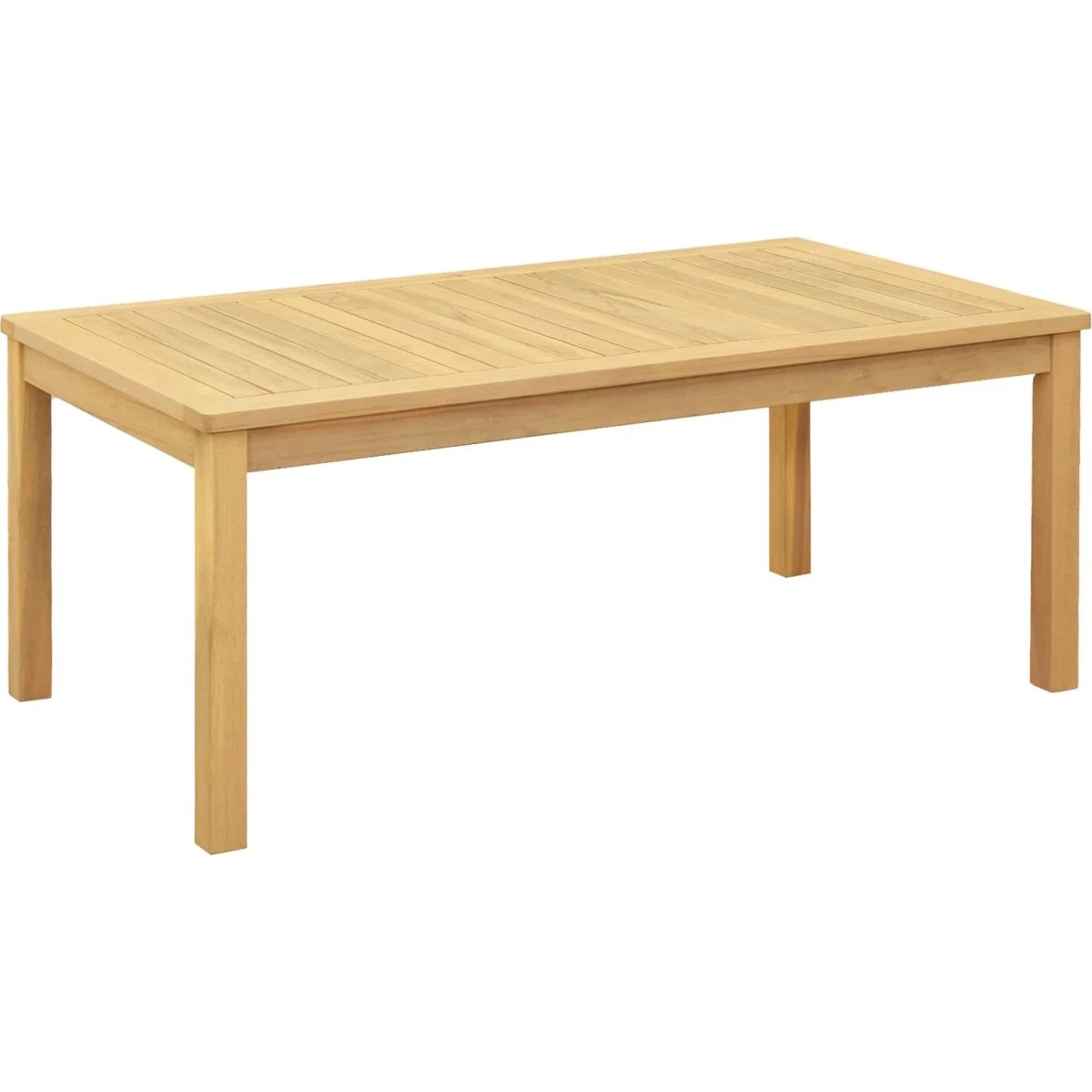 vidaXL Sofabord i lys akacie, 110 x 60 x 45 cm
