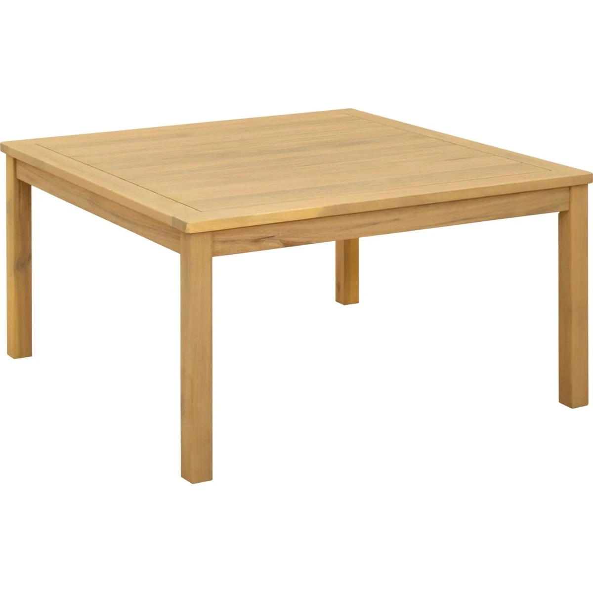 vidaXL Sofabord i lys akacie, 85 x 85 x 45 cm
