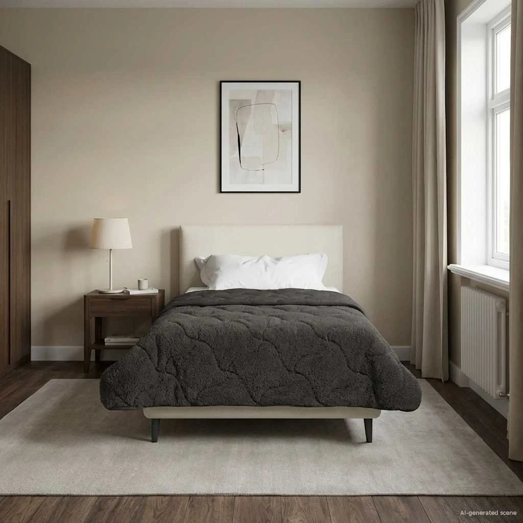 vidaXL Sommerdyne 140 x 200 cm - Antracit