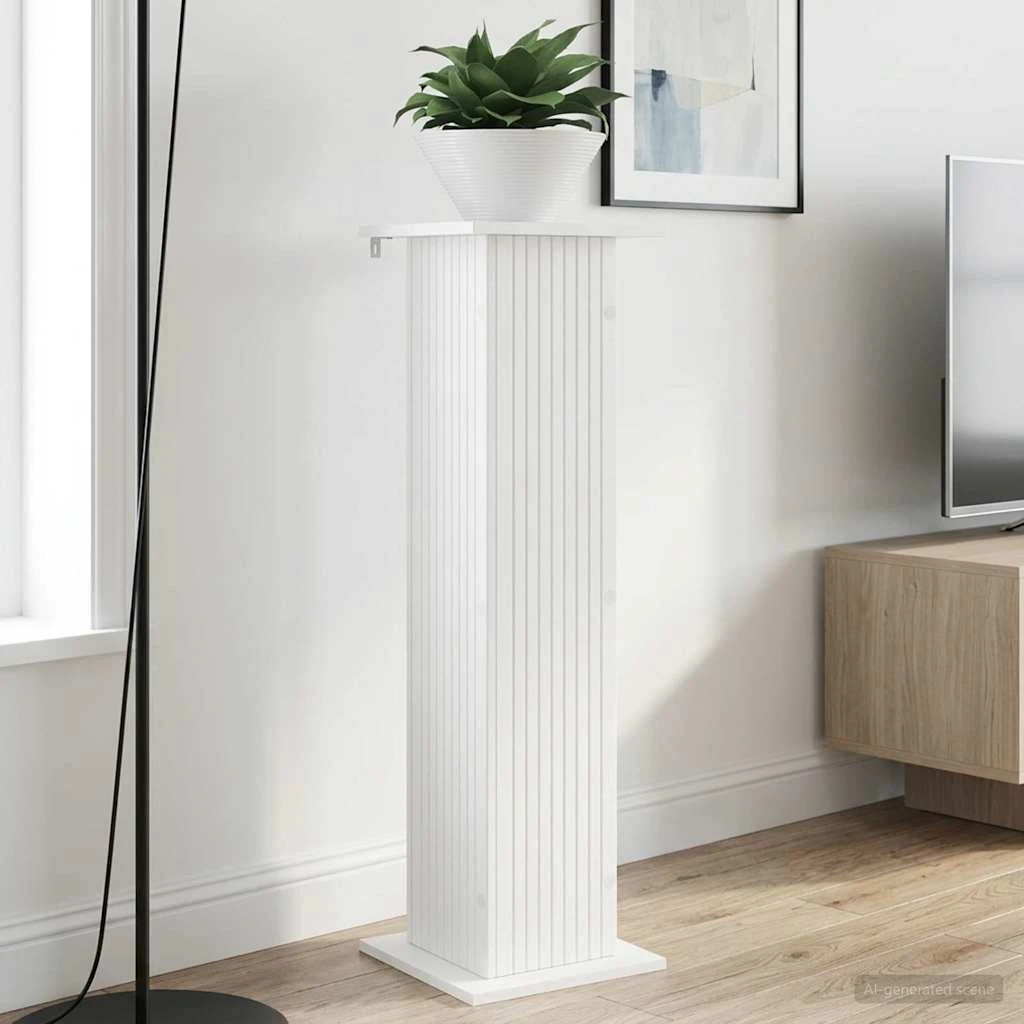 vidaXL Planteholder 2 stk. Hvid 30,5 x 30 x 100,5 cm