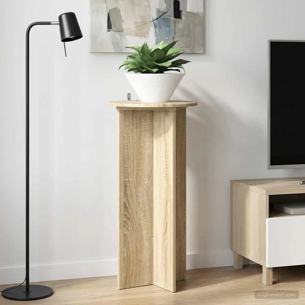 vidaXL Planteholder 2 stk. Sonoma-eg 40x40x80 cm
