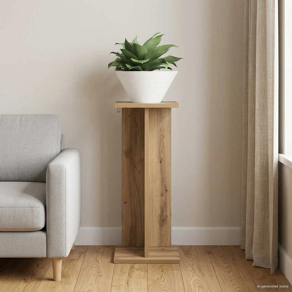 vidaXL Planteholder Artisan-eg 25 x 25,5 x 60,5 cm