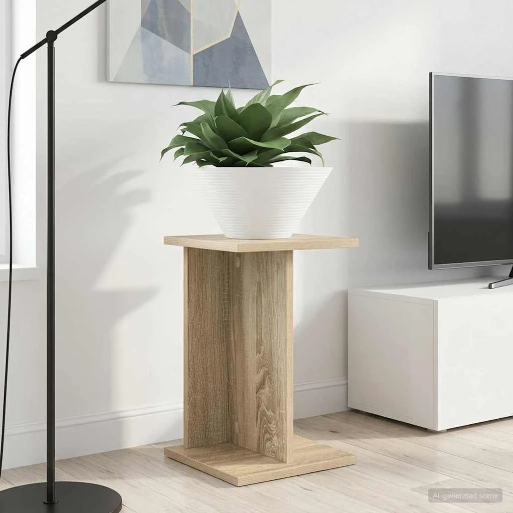vidaXL Planteholder 2 stk. Sonoma-eg 25 x 25,5 x 40,5 cm