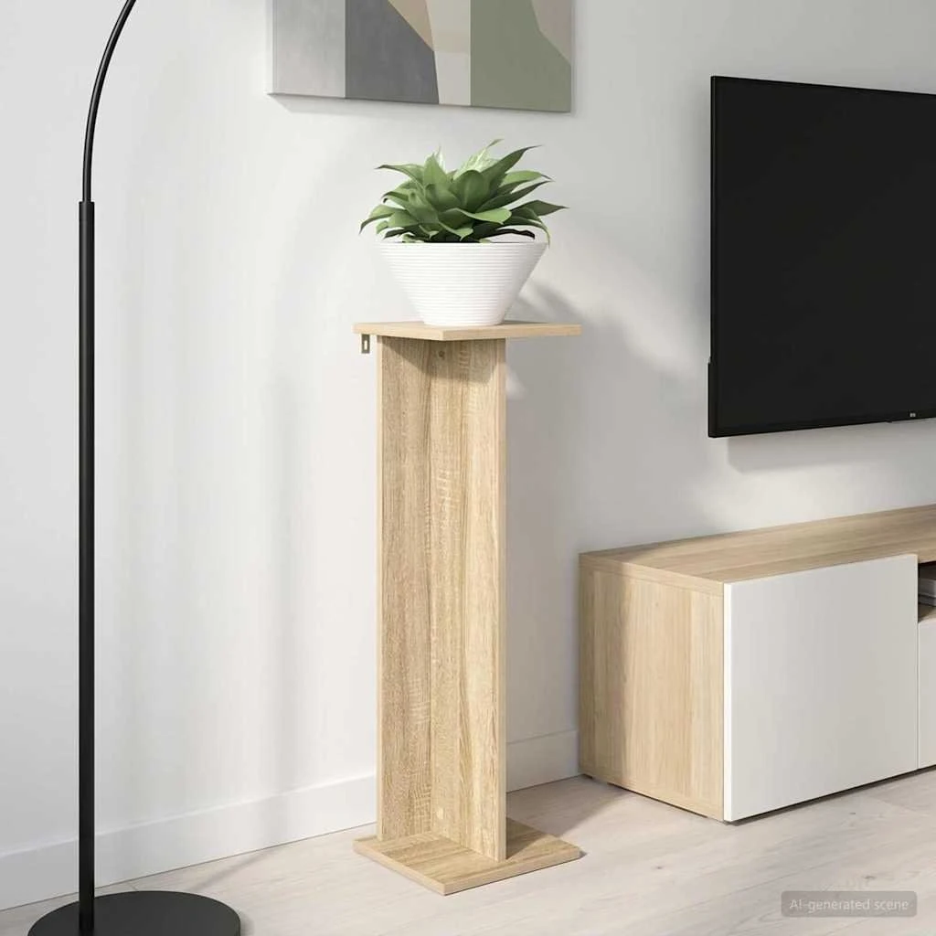 vidaXL Planteholder Sonoma-eg 25 x 25,5 x 80,5 cm