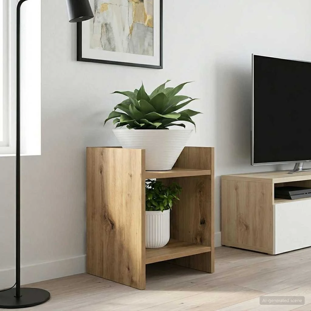 vidaXL Planteholder 2 stk. Artisan-eg 30x30x40 cm