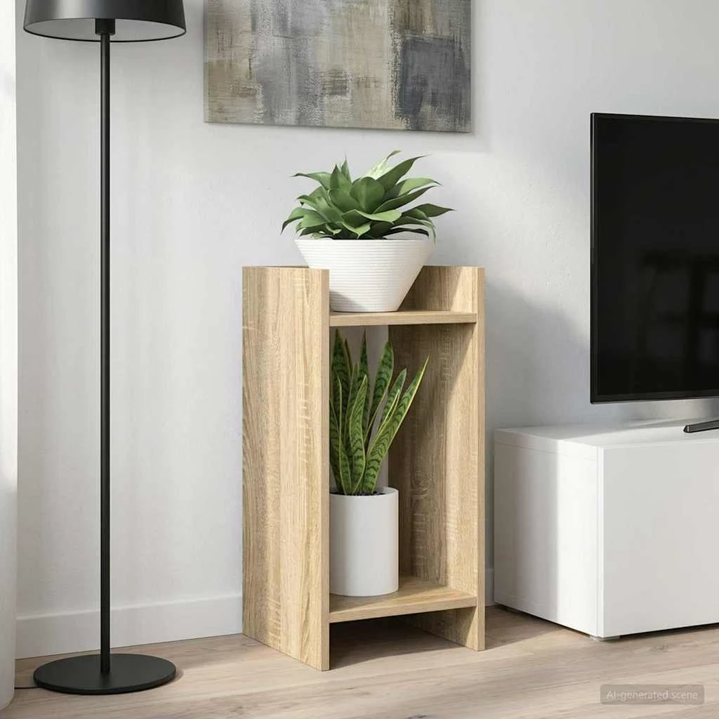 vidaXL Planteholder Sonoma-eg 30x30x60 cm