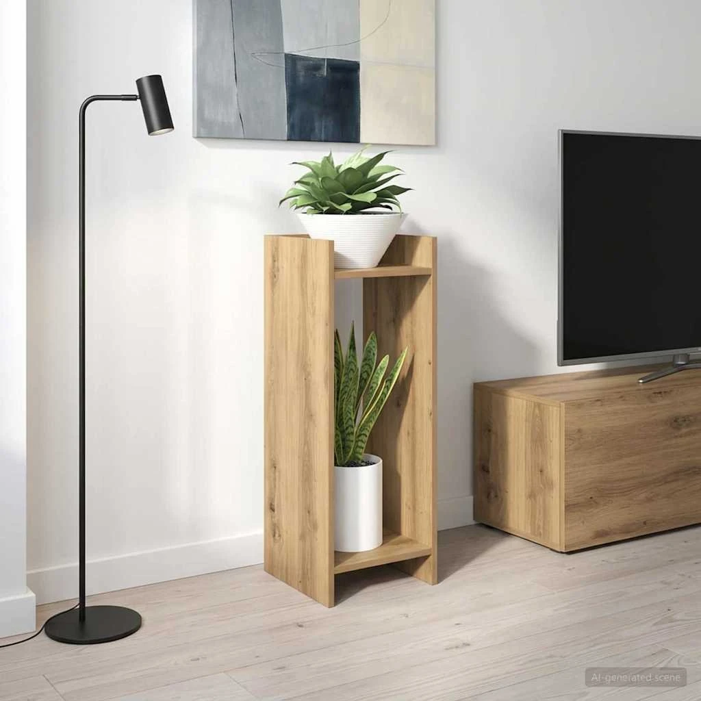 vidaXL Planteholder Artisan-eg 30x30x80 cm