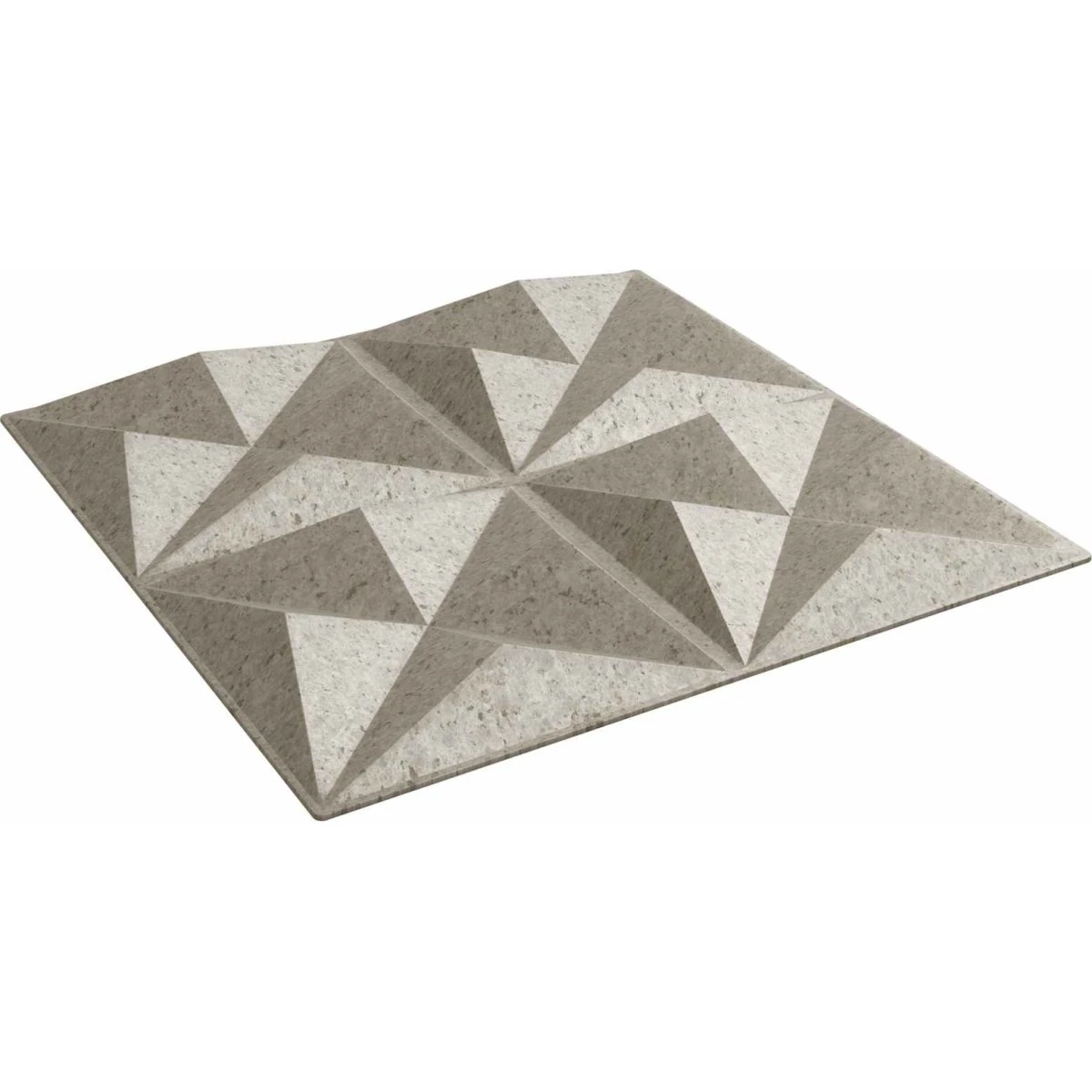 vidaXL Origami 3D Vægpaneler i XPS-skum, 48 stk. (50x50 cm)