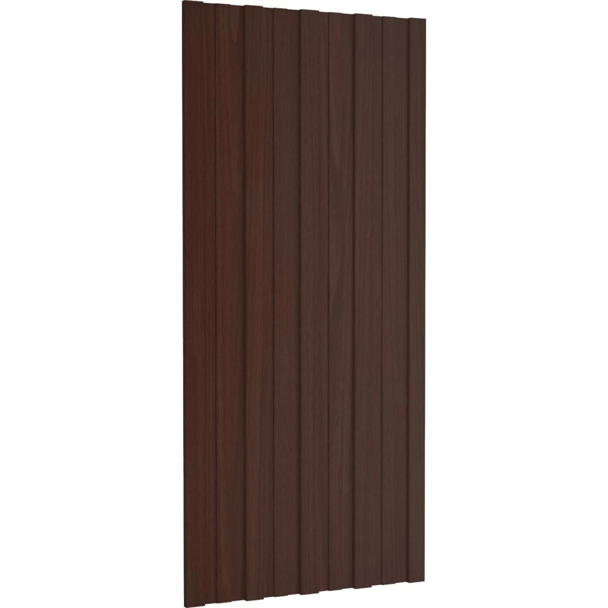 vidaXL Tagpanel 12 stk. Brun 100 x 45 cm Galvaniseret stål