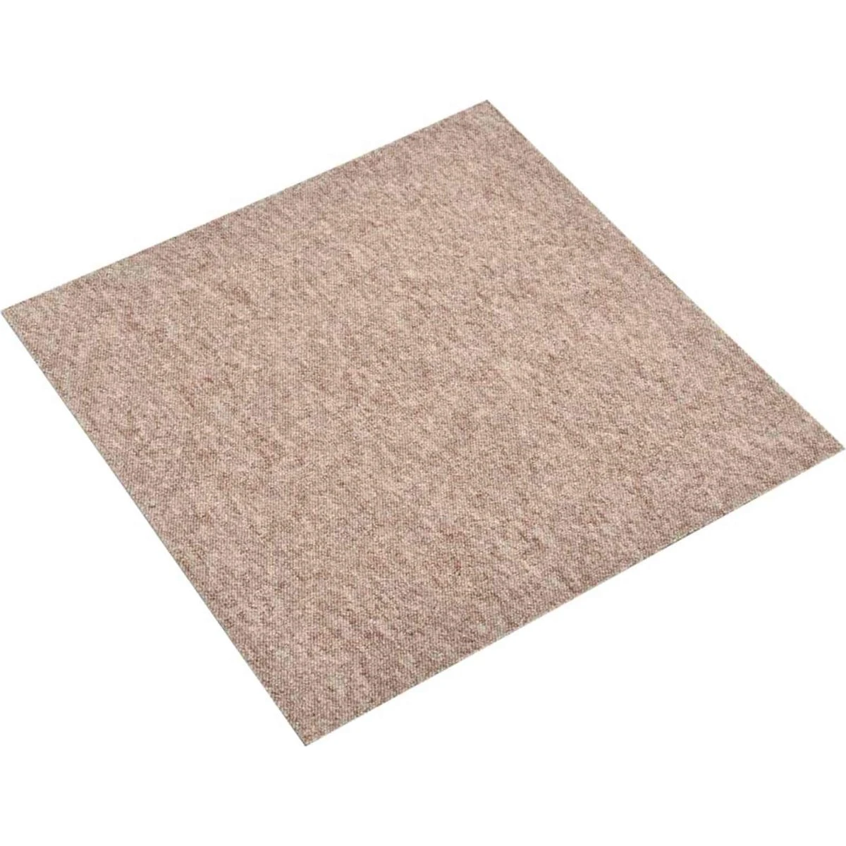 vidaXL Tæppefliser 20 stk. Beige 50 x 50 cm Polypropylen