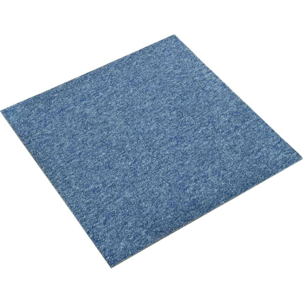 vidaXL Tæppefliser 20 stk. Blå 50 x 50 cm
