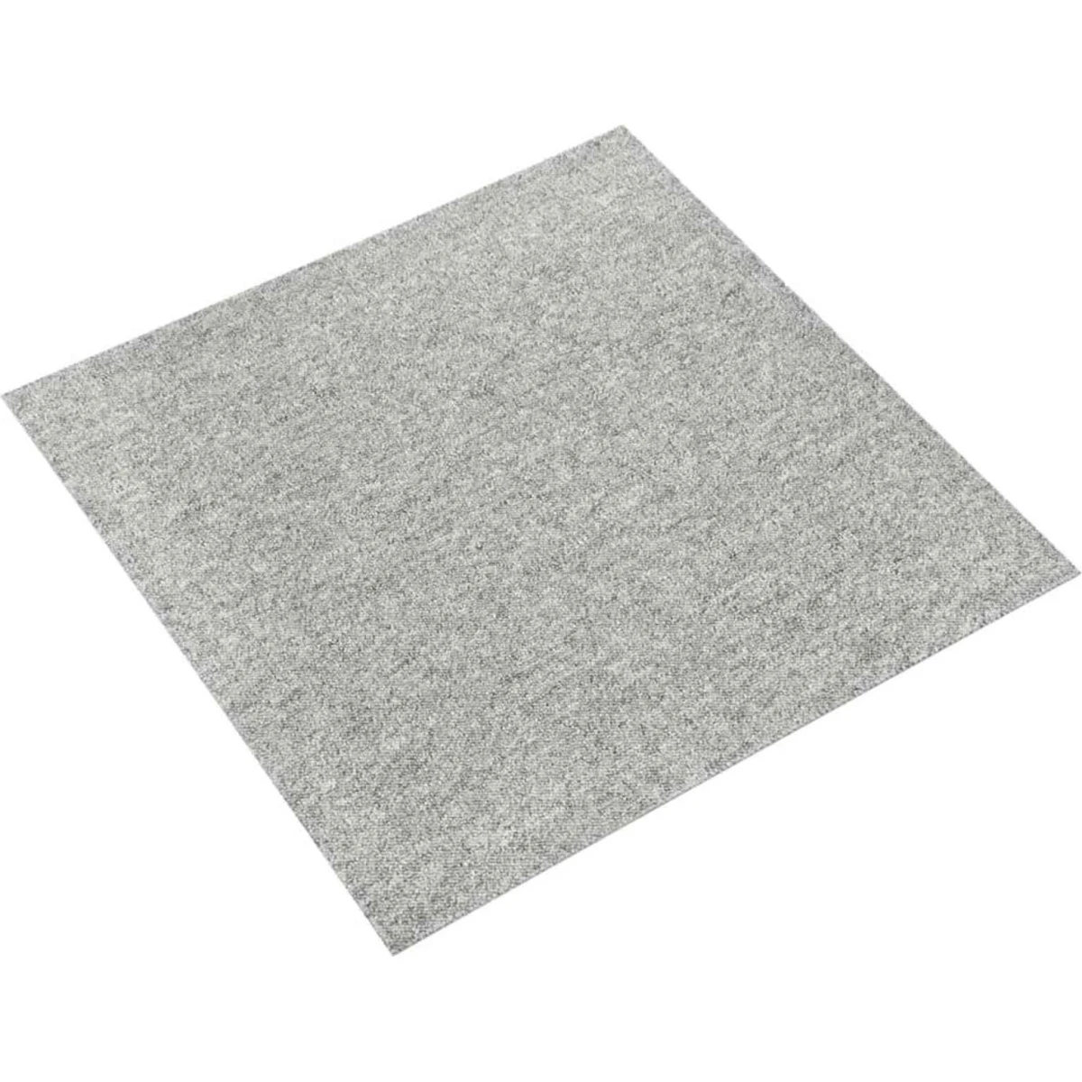 vidaXL Tæppefliser 20 stk. Lysegrå 50 x 50 cm - 100% Polypropylen