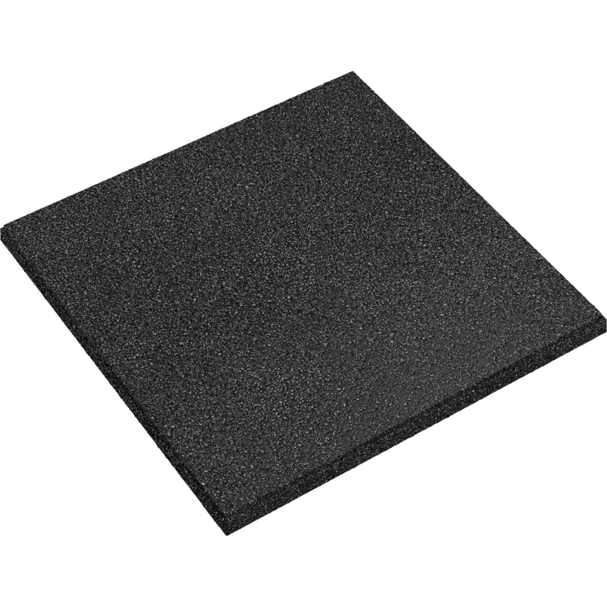 vidaXL Faldbeskyttelsesfliser 6 stk. Sort 50 x 50 cm Gummi