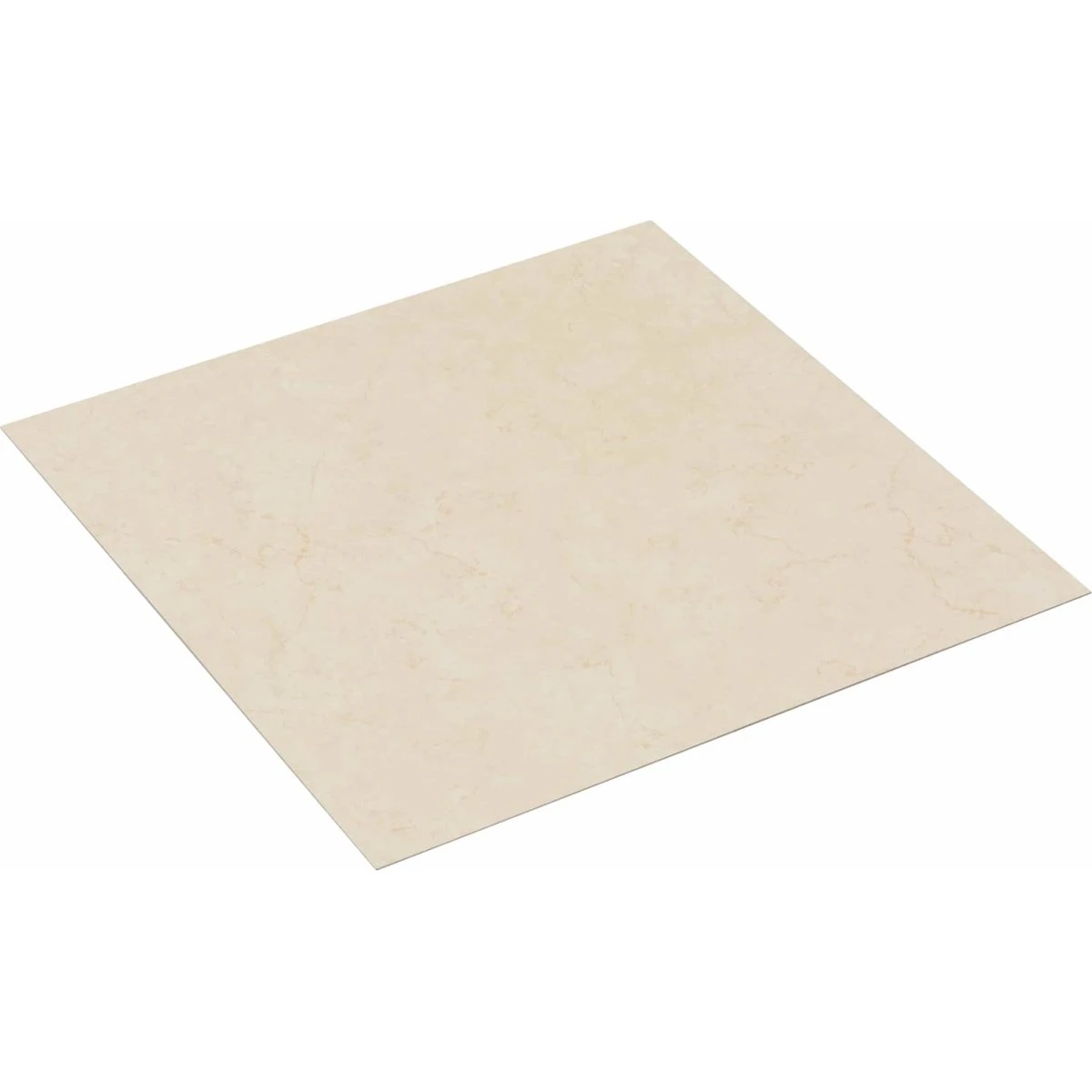 vidaXL Selvklæbende PVC-gulvplanker, Lys Gul, 30,5x30,5 cm, 20 stk.