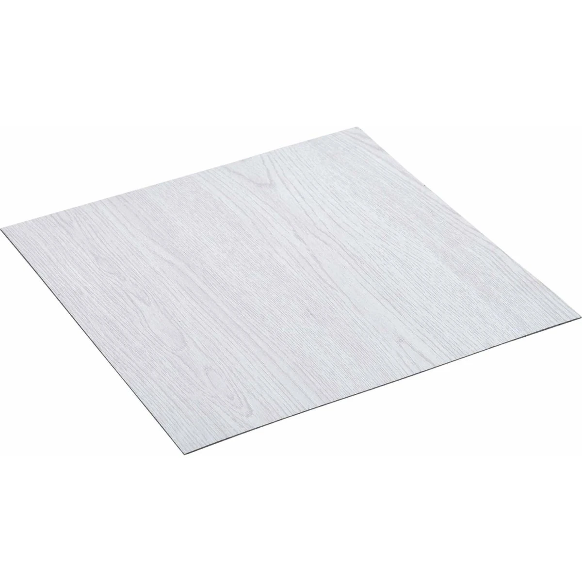 vidaXL Selvklæbende Gulvplanker Hvid 30,5x30,5 cm (20 stk.)