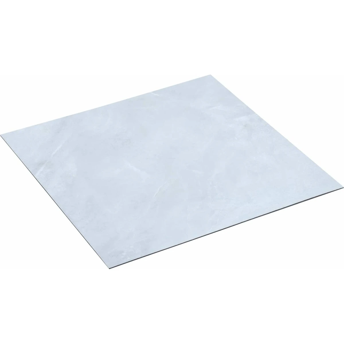 vidaXL Selvklæbende Gulvplanker Hvid Marmor 30,5x30,5 cm - 20 stk.