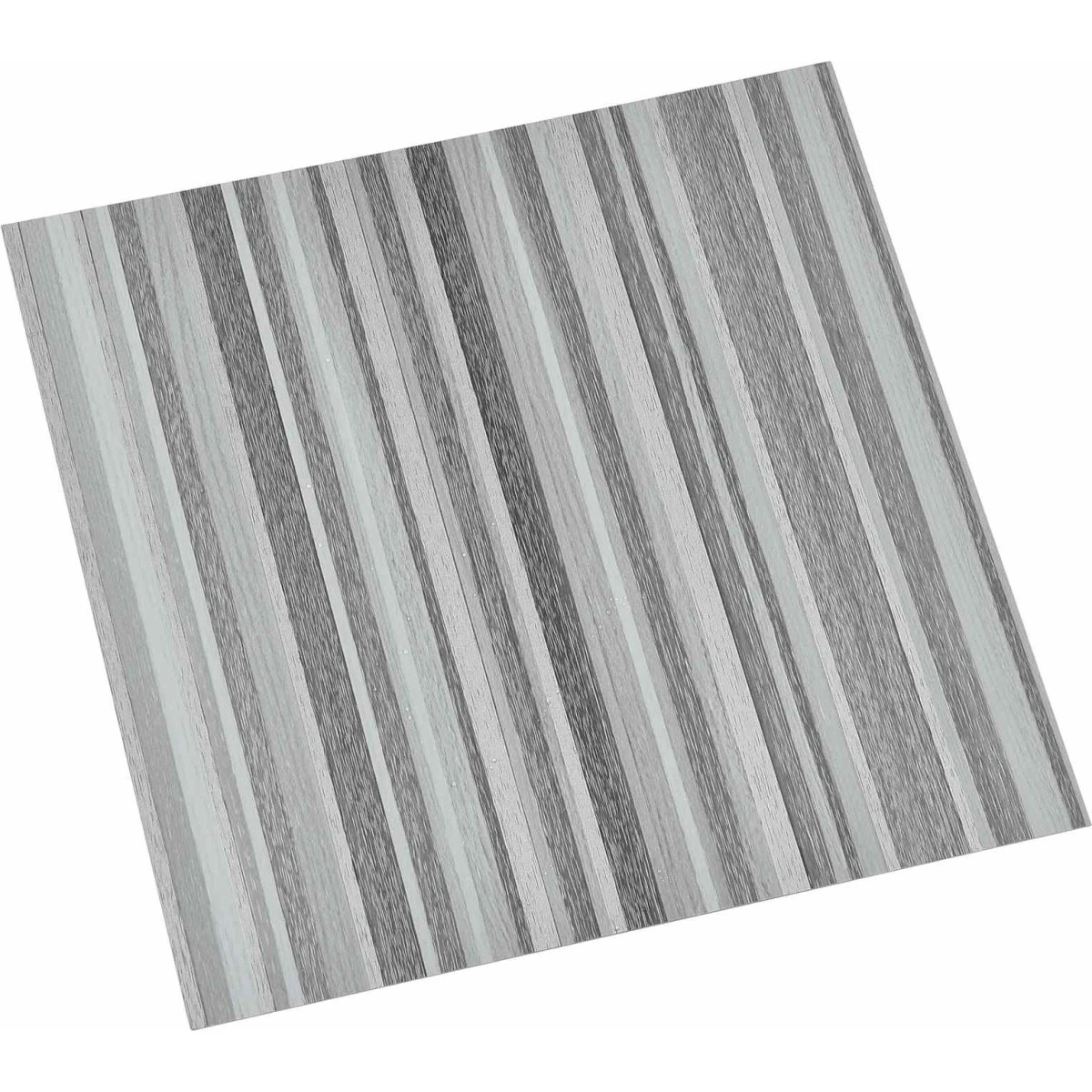 vidaXL Selvklæbende PVC-gulvplanker Grå/Sort 30,5x30,5 cm 20 stk.