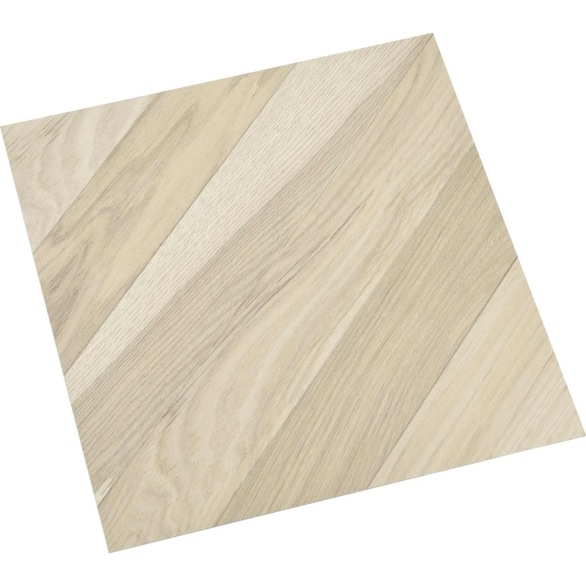 vidaXL Selvklæbende Gulvplanker Beige Stribet, 30,5x30,5 cm, 20 stk.