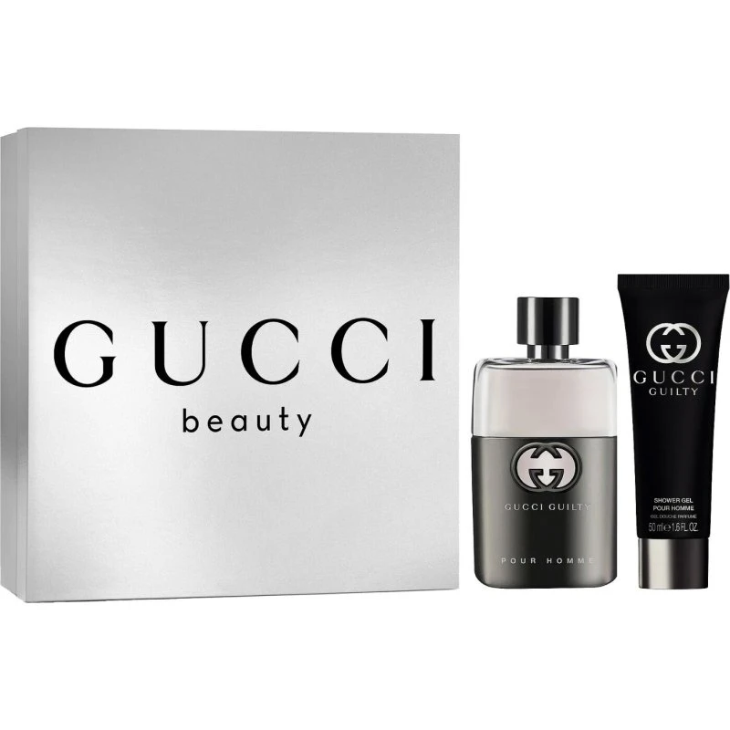 Gucci Guilty Pour Homme Gavesæt 50 ml EDT + 50 ml Gel