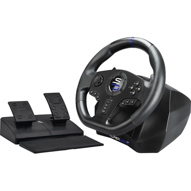 Subsonic Superdrive SV750 racersæt – ratt, pedaler, gamepad (kablet)